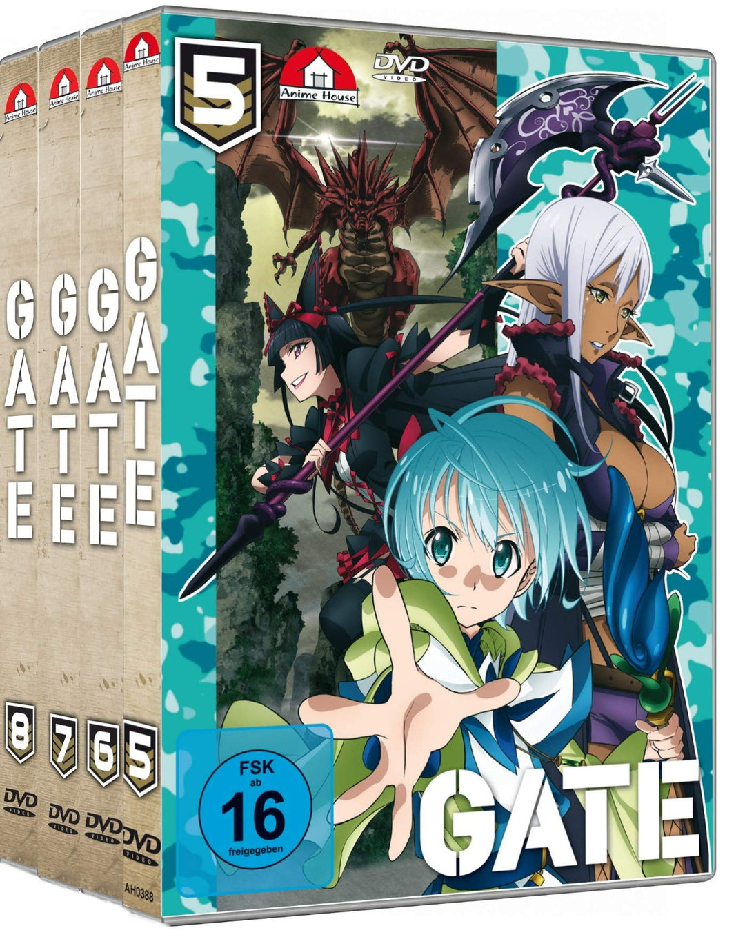 Gate - Staffel 2 - Gesamtausgabe - Bundle - Vol.5-8 - [DVD], DVD