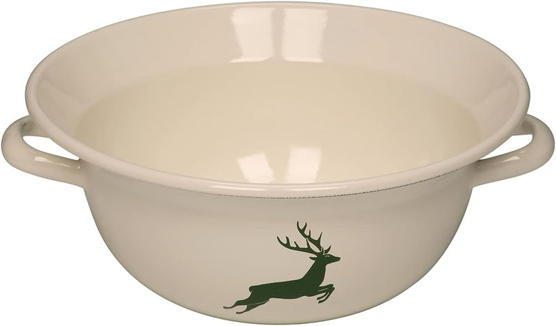 Riess, 0296-072 Weitling 28 4,00 L, COUNTRY - HIRSCH GRÜN, Durchmessser 28 cm, Höhe 12 cm, Inhalt 4