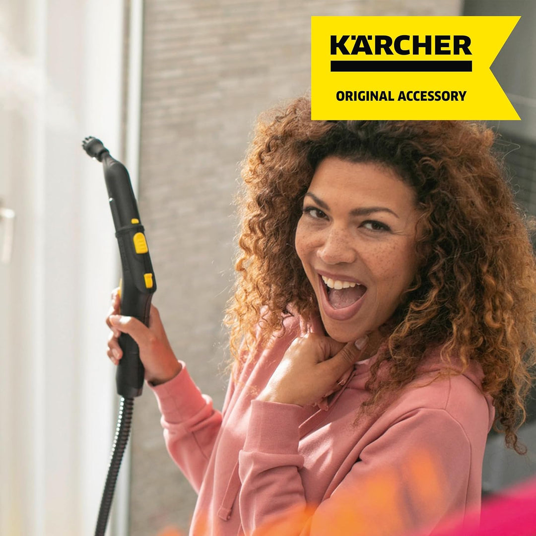 Kärcher Rundbürstenset für Kärcher Dampfreiniger (hochwertiges Borstenmaterial, 2 Farben) Single, Si