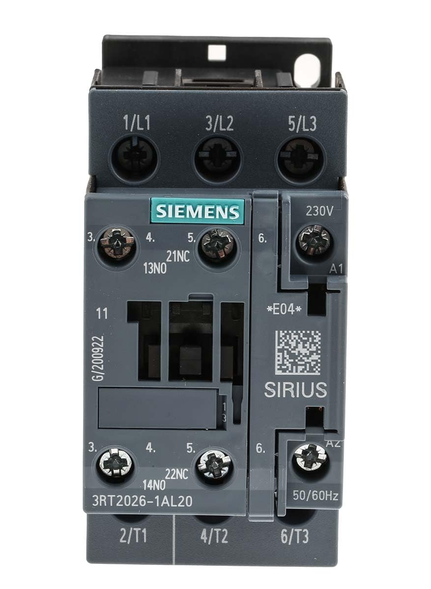Siemens 3RT2026-1AL20 Schütz 3 Schliesser 690 V/AC 1St.