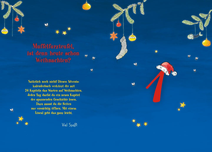 Die Olchis. Das Adventskalenderbuch, Gebundenes Buch