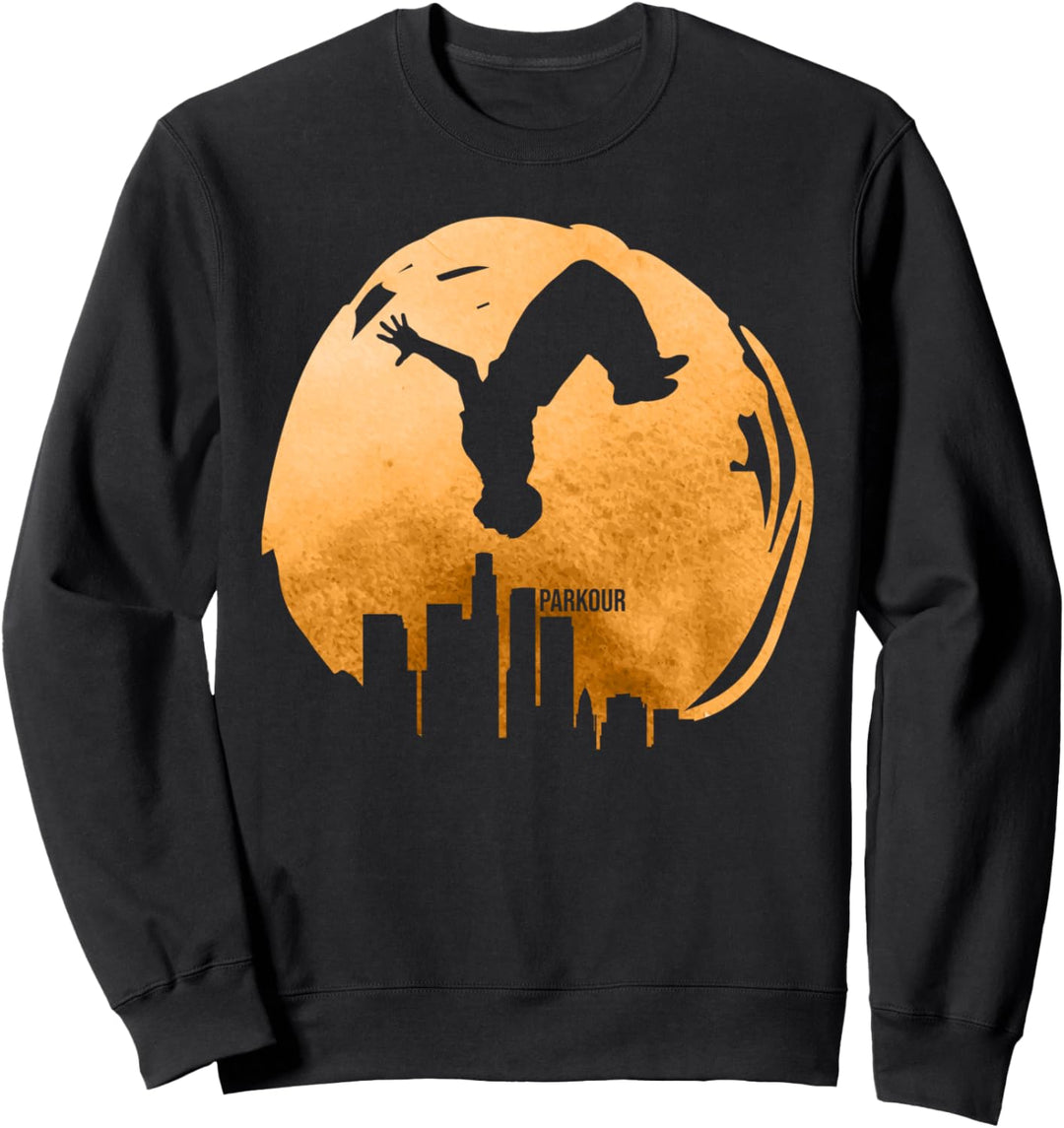 Urbanes Traceurs Design Parcour Pakour free running Motive Sweatshirt