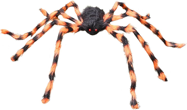 Halloween Spinne Deko Garten Gruselig, Dekoration Aussen Spinnen, Spinne Halloween Gross 120cm, Part