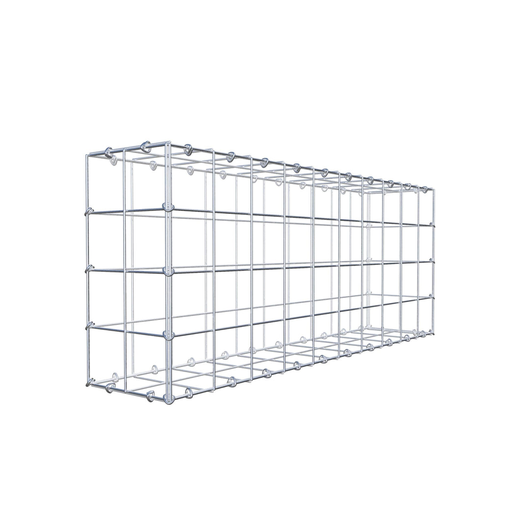 GABIONA Steinkorb-Gabione eckig, Maschenweite 10 x 10 cm, Tiefe 20 cm, Gabione 100 x 40 x 20 cm (L x