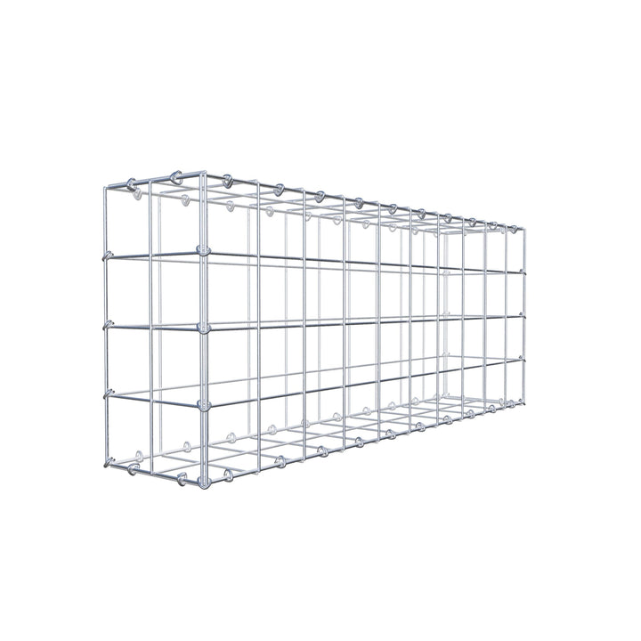 GABIONA Steinkorb-Gabione eckig, Maschenweite 10 x 10 cm, Tiefe 20 cm, Gabione 100 x 40 x 20 cm (L x