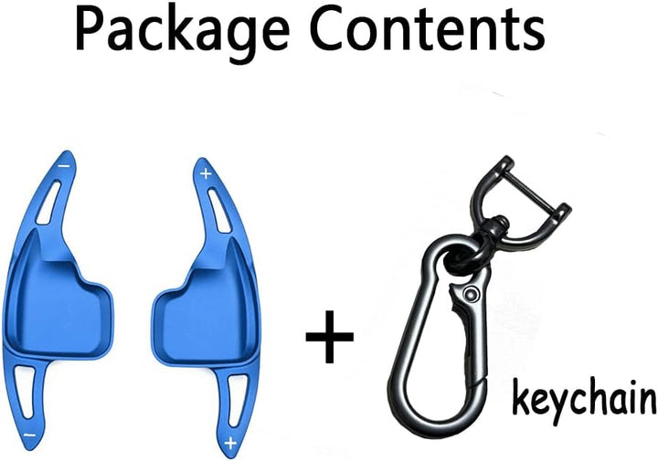 HIBEYO Lenkrad Schaltpaddel Verlängerung Schaltwippen für BMW 3er F30 F31 F34 5er F10 F11 1er F20 F2