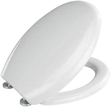 WENKO WC-Sitz Mira, Toilettensitz mit Absenkautomatik, WC-Deckel mit Fix-Clip Hygiene-Befestigung, a