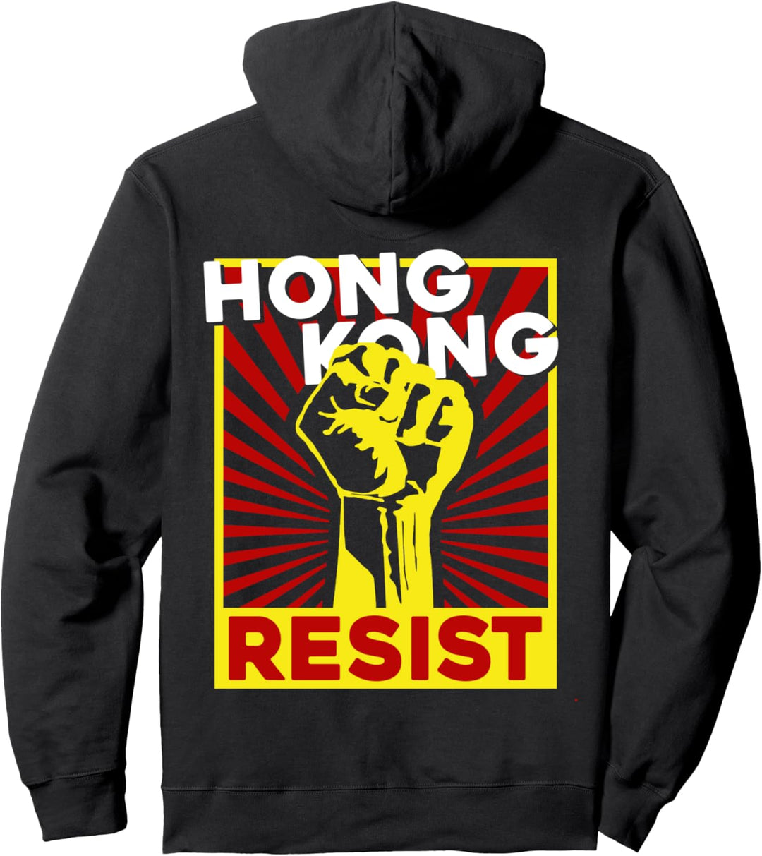 Free Hong Kong Tee - Umbrella Revolution Strong Hong Kong Pullover Hoodie