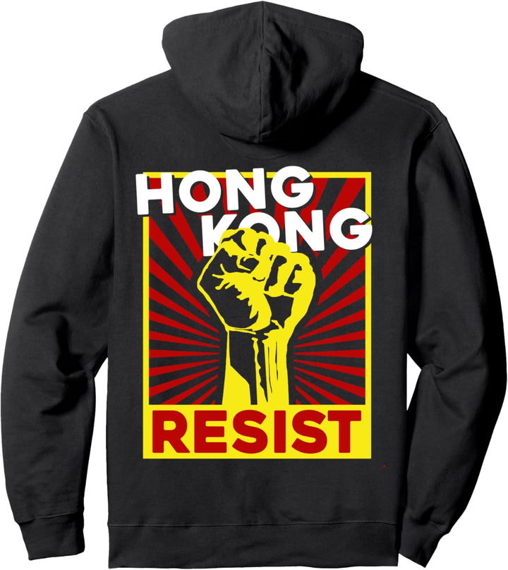 Free Hong Kong Tee - Umbrella Revolution Strong Hong Kong Pullover Hoodie