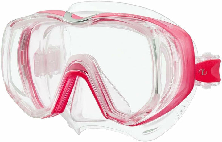 Taucherbrille Tusa Tri-Quest Freedom - tauchmaske schnorchelmaske erwachsene silikon (M-3001) Fishta