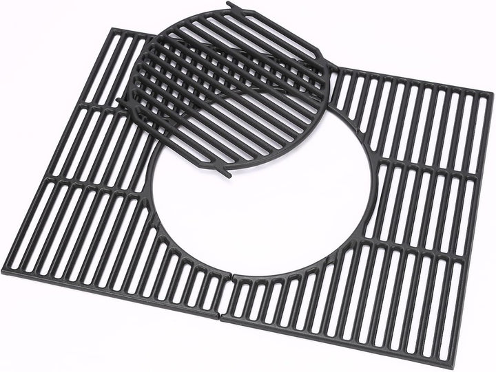 GFTIME 44.5 x 30.2cm 7638 Gusseisen Grillroste für Weber Spirit I & II E/S-310 320 330 (mit vorderen