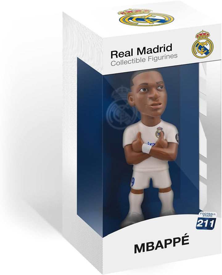 MINIX Sammelfigur MN18451 Mbappé, Real Madrid, Sammlerstück, 12 cm, Geschenkidee für Kinder und Erwa