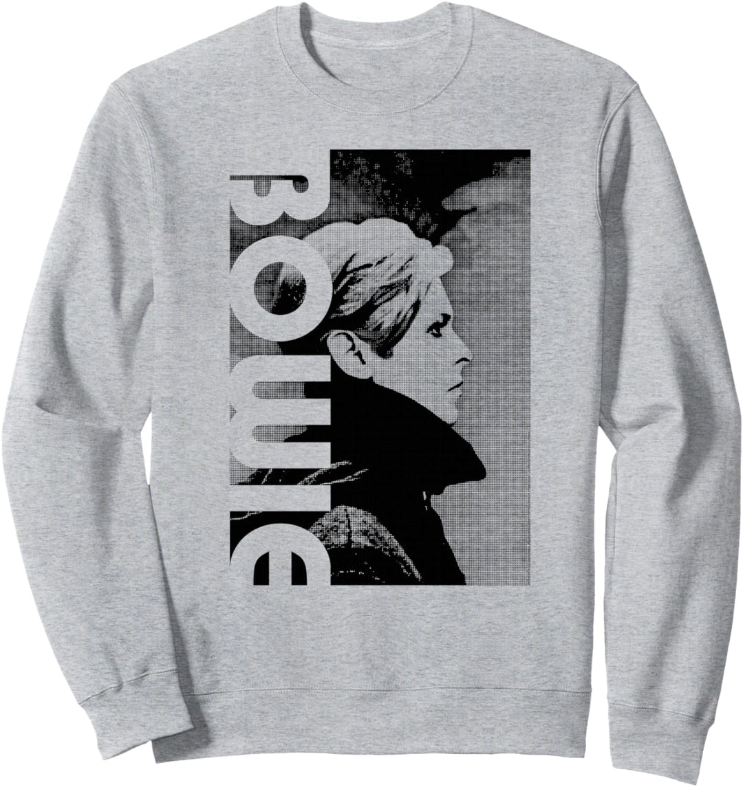 David Bowie – niedriges Profil Sweatshirt