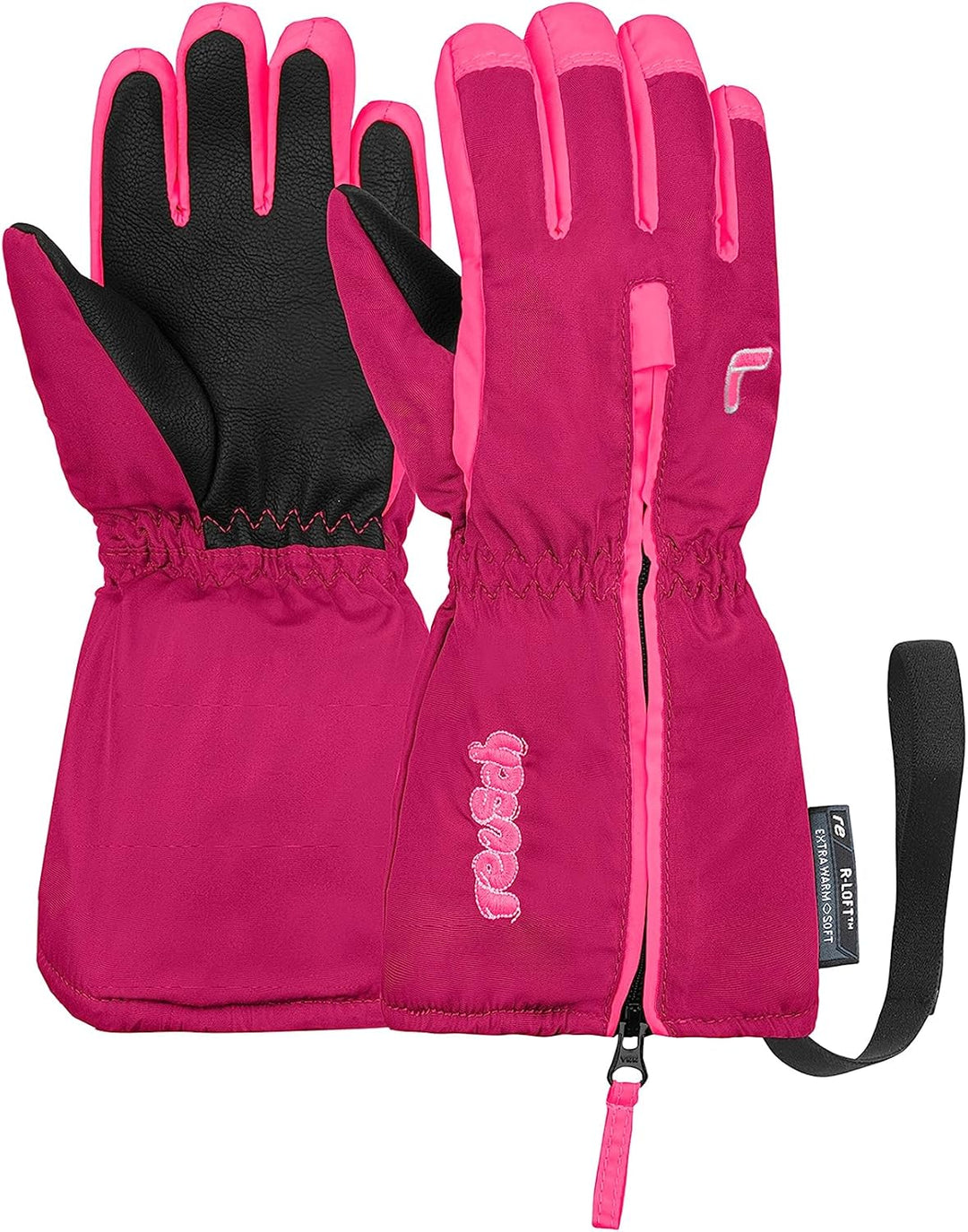 Reusch Unisex – Babys Kleinkinder Handschuhe Tom Warm, Wasserdicht, Extra Atmungsaktiv III lila / pi