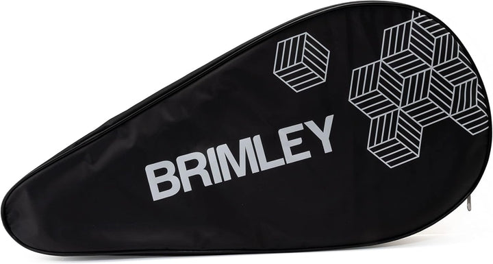 Brimley Padelschläger Carbon | Geeignet für Anfänger & Fortgeschrittene Spieler | 100% Carbon-Schläg