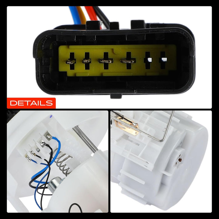 Kraftstoffpumpe Benzinpumpe für C3 Picasso 207 WA_, WC_ WD_ WK 1.4L 1.6L Benzin 2007-2016 1525GY