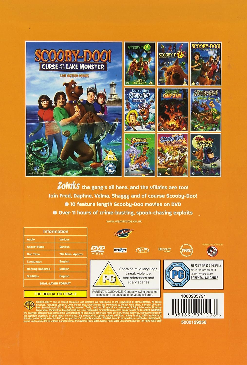 Scooby-Doo Mystery Machine - Features Box Set [UK Import], DVD