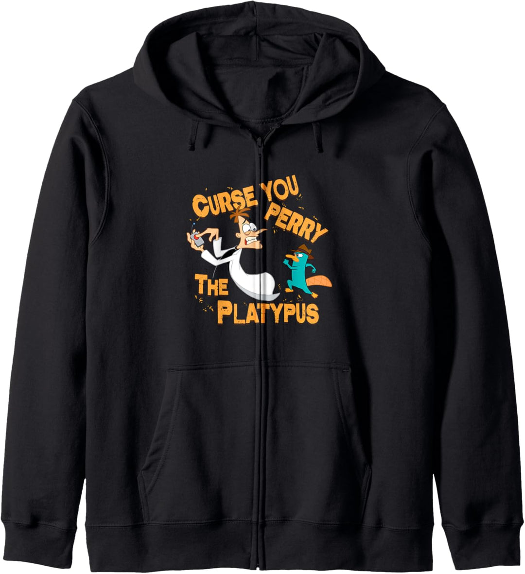 Disney Phineas und Ferb verfluchen dich Kapuzenjacke