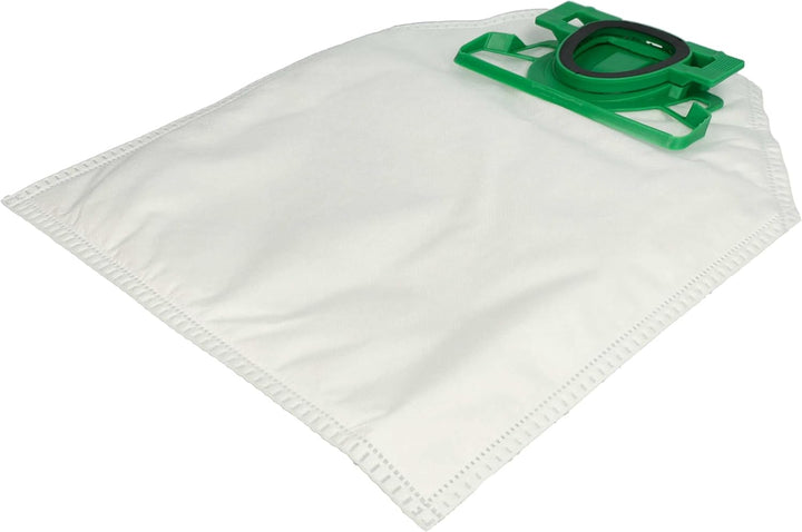 vhbw 20x Staubbeutel kompatibel mit Vorwerk Kobold FP200, VK200 Staubsauger - 31cm x 26cm Grün Weiss