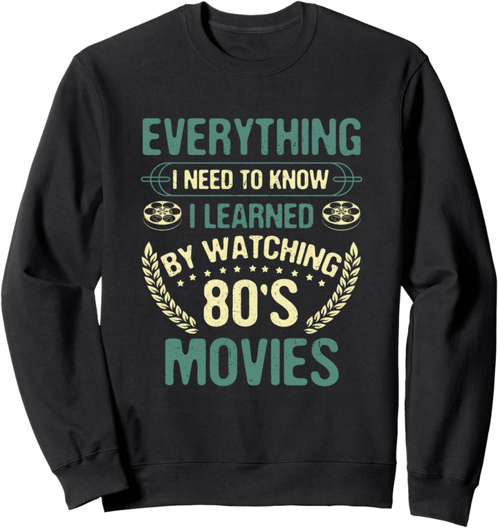 Filme ansehen Ich habe gelernt, indem ich Filme aus den Sweatshirt
