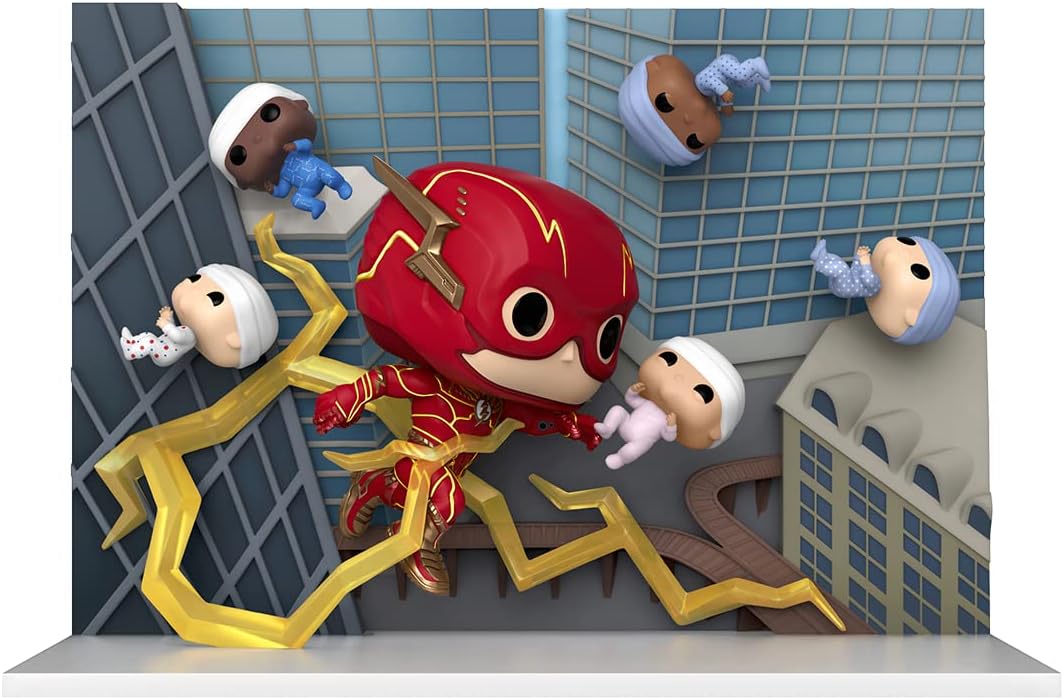 Funko Pop! Moment: DC - The Flash - Roter Blitz - DC Comics - Vinyl-Sammelfigur - Geschenkidee - Off