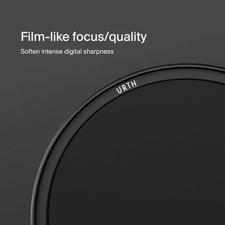 Urth 43mm Magnetischer Ethereal Black Mist ⅛ Diffusions-Objektivfilter (Plus+) - Kinoeffekt, 20-fach