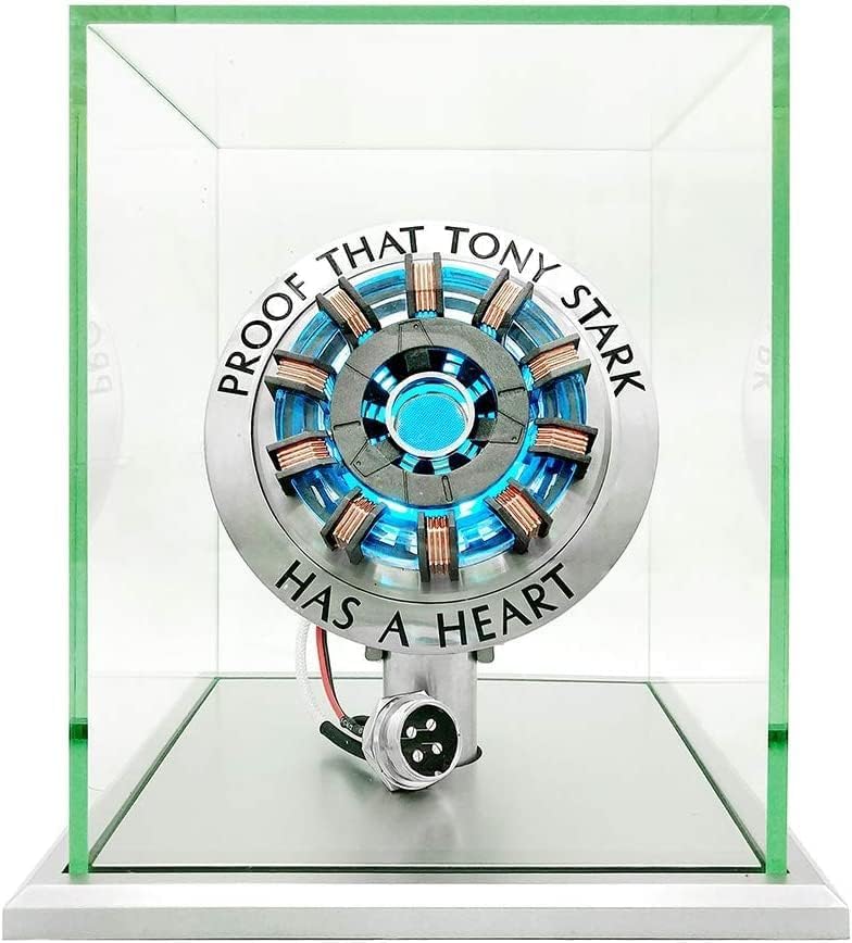 1:1 Iron Man Arc Reactor MK2 DIY USB Finished Product, Vibration Sensor, LED Light, USB Interface, N