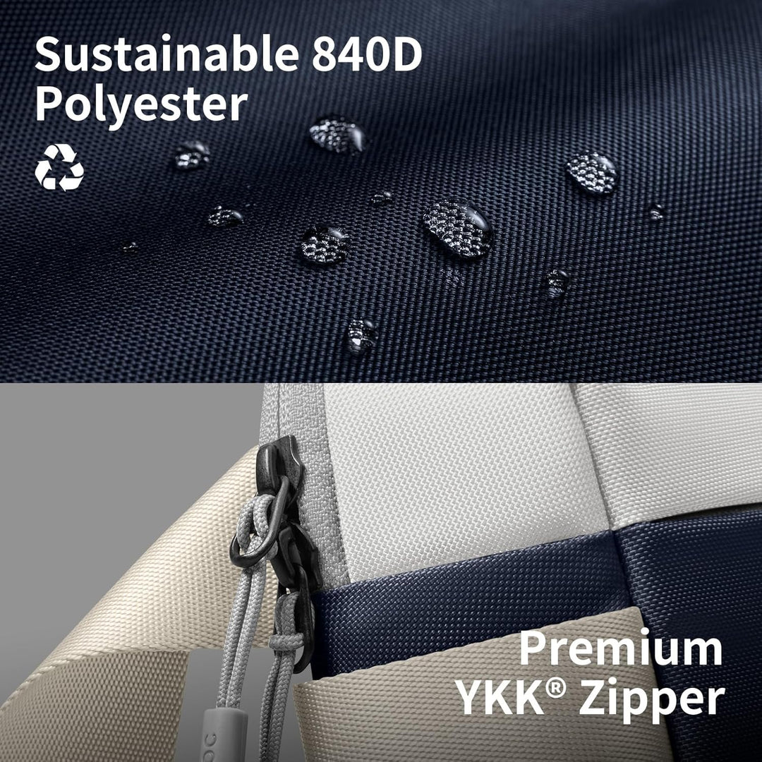 tomtoc Premium T21 Sling Bag Herren 3L EDC Umhängetasche, leichte robuste Schultertasche für iPad mi