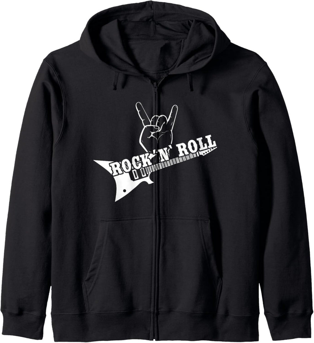 Vintage Retro Rock n Roll Herren Damen Kinder Kapuzenjacke