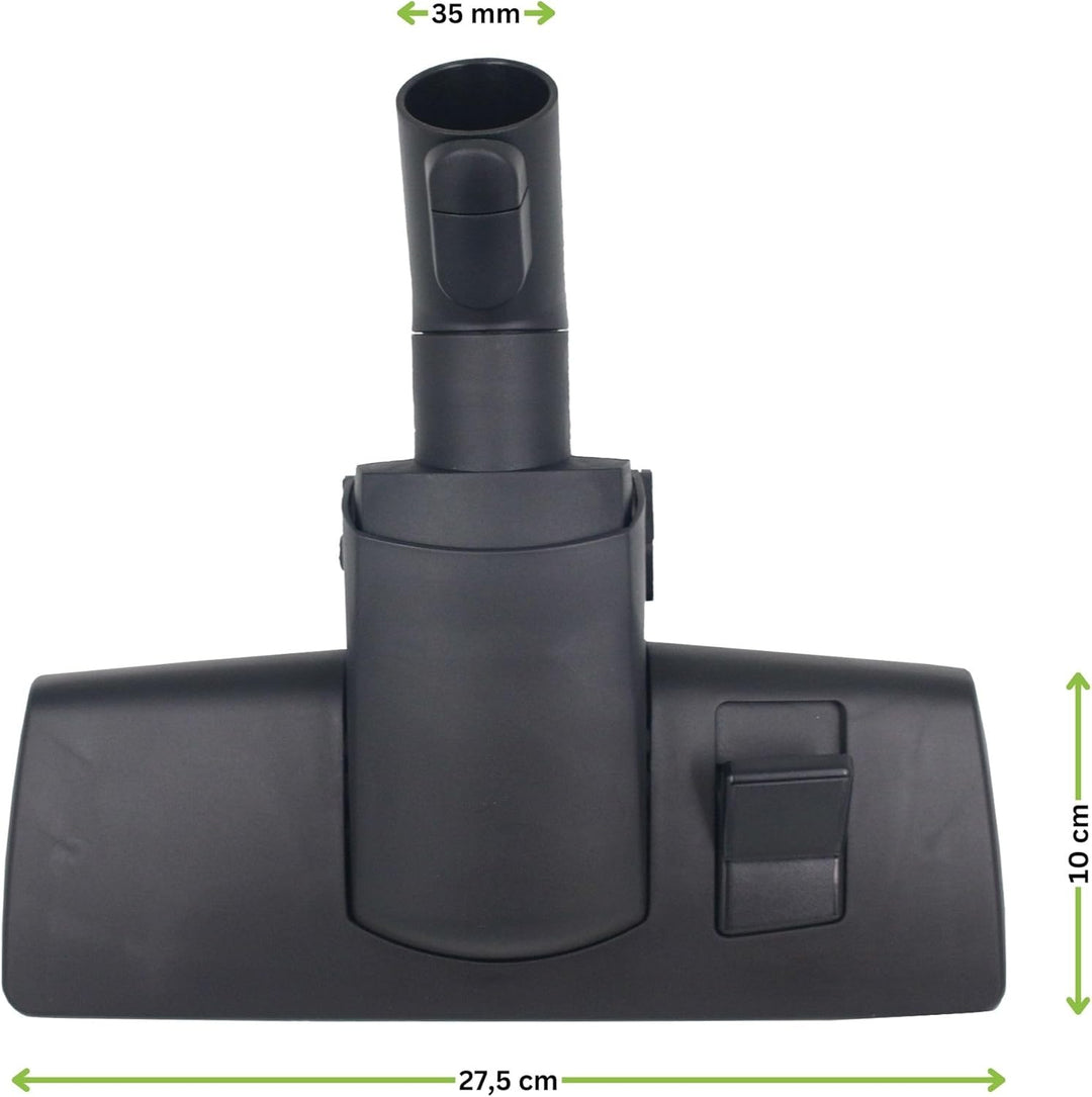 Staubsaugerladen.de Bodendüse mit Rad passend für Miele Staubsauger | Für alle Bodenstaubsauger von