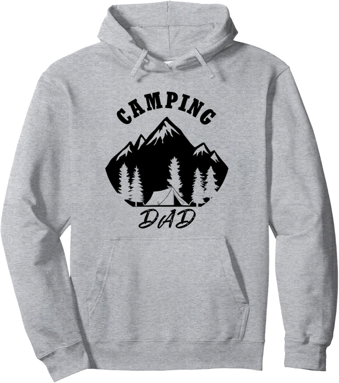 Wildlife Camping Papa Natur Camper Pullover Hoodie