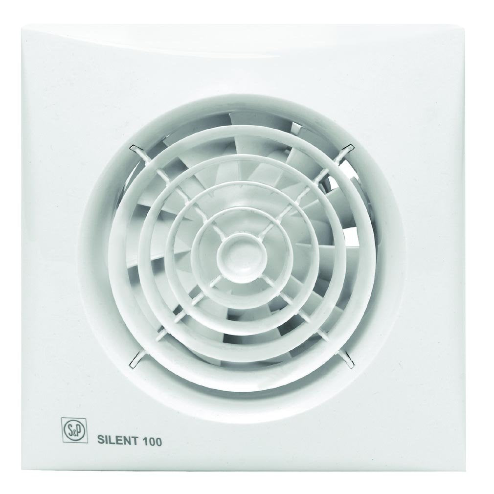 S und P Silent-100 Cz 12 V – Abzieher Bano Silent-100-CZ-12 V 8 W 2100RPM