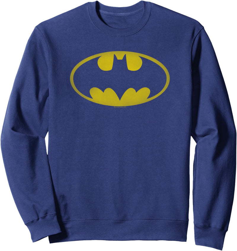 Batman Washed Bat Logo Sweatshirt