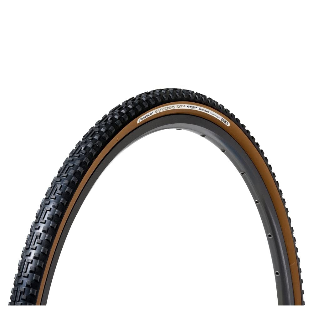 Panaracer GravelKing EXT+ TLC Folding Tyre Schwarz 700x35C, Schwarz 700x35C