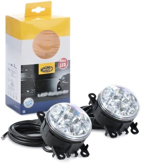 MAGNETI MARELLI 713120117010 LED-Tagfahrlicht-Set Runde U Scheinwerfer