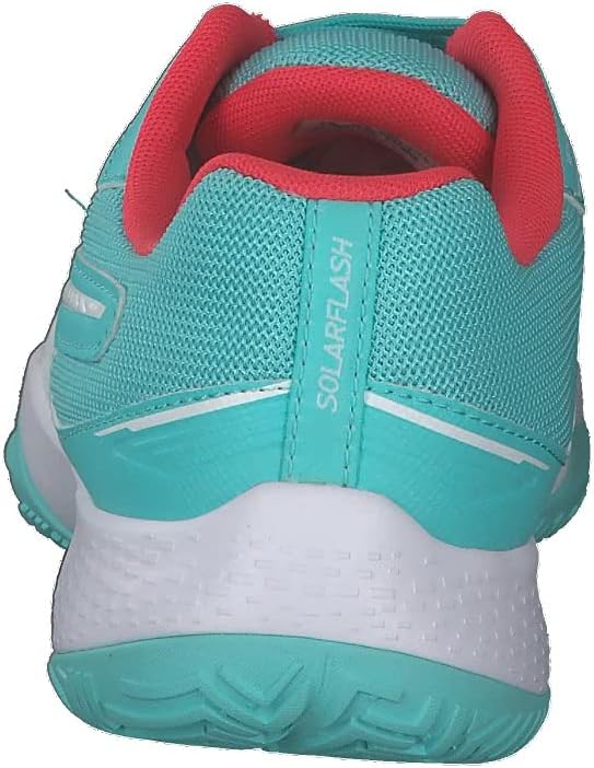 PUMA Unisex Kinder Solarflash Jr Leichtathletik-Schuh 38.5 EU Elektro Aqua Sunblaze Puma White, 38.5