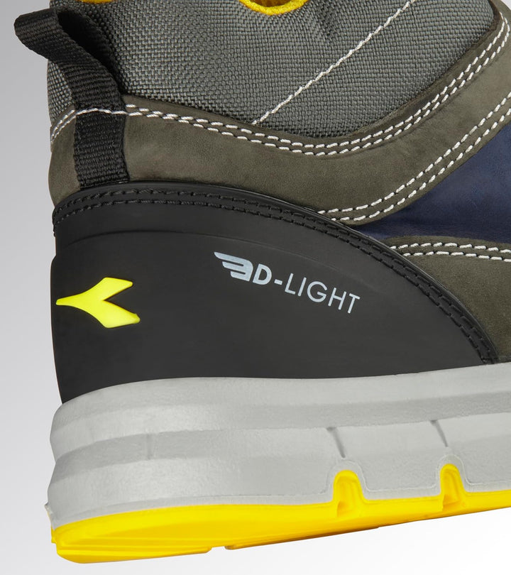 Diadora Sicherheitsschuhe Run II HI S3 SRC ESD 35 EU Castle Rock Insignia Blue, 35 EU Castle Rock In