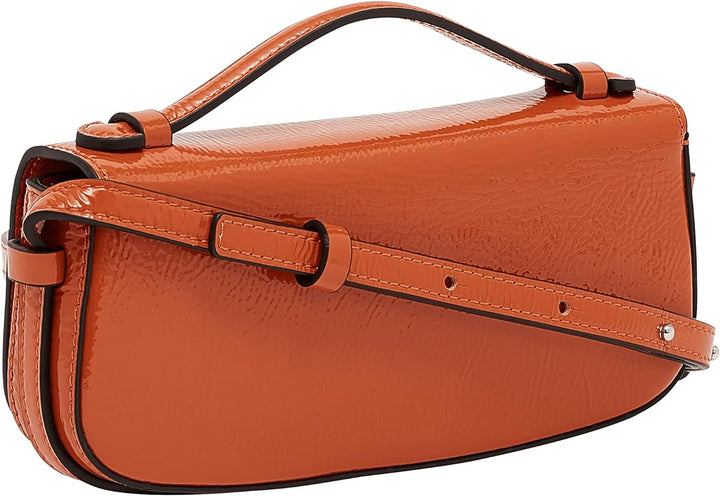 Liebeskind Damen Sadie Naplack Crossbody XS Dark Mandarine, Dark Mandarine