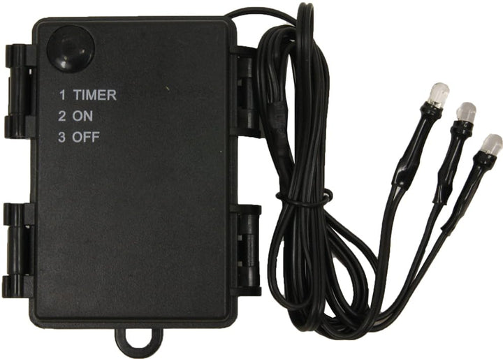 FADEDA Batteriebox f. 3X AA, ON/Off/Timer mit 3 LED/Höhe:100 cm/handbemalt/detailgetreue Krippen Fig