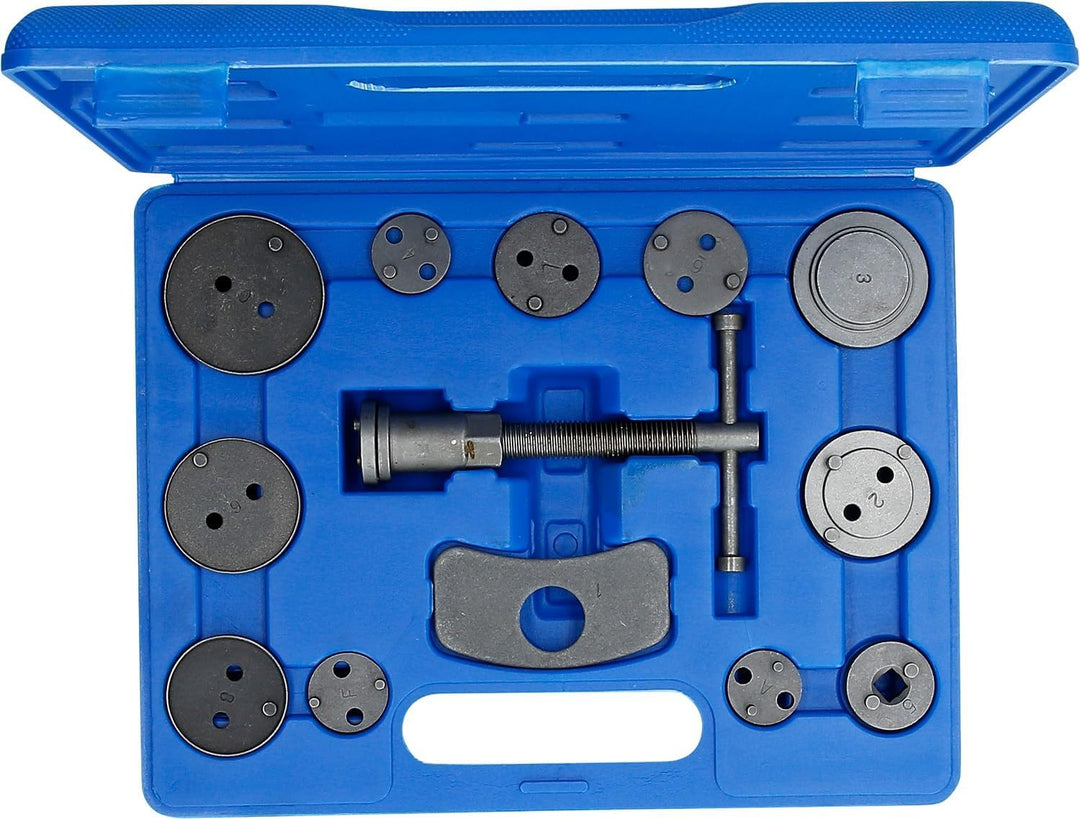 BRILLIANT TOOLS BT701000 Universal-Bremskolben-Rückstellwerkzeug-Satz, 13-tlg [Powered by KS TOOLS]