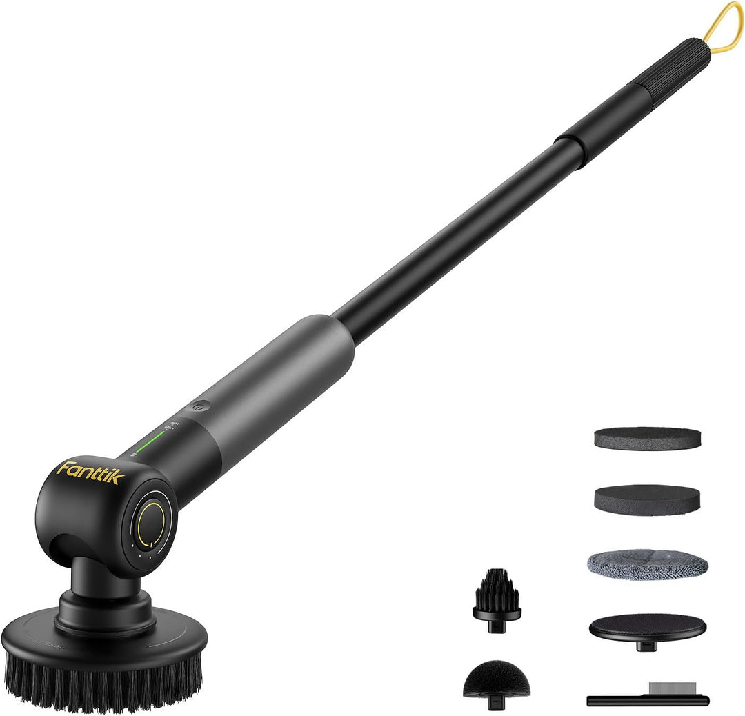 Fanttik Flip G9 Pro Elektrische Reinigungsbürste, VoltiPulse Motor, Dual-Speed, 6 Bürstenköpfe, Flex