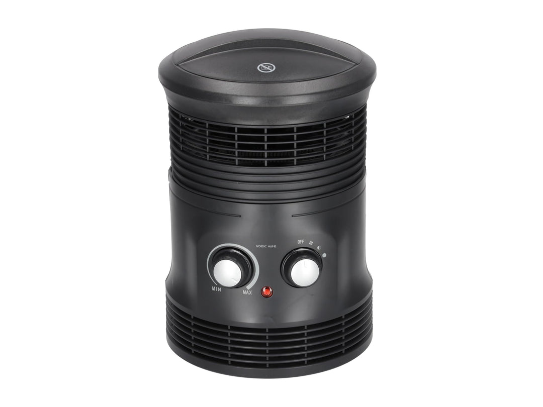 NORDIC HOME CULTURE 360° Heizlüfter 2000Watt, Temperaturbereich einstellbar, Heizgerät, Elektro-Heiz
