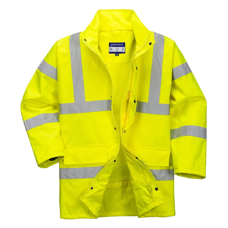 PORRT60ORRS - Hi-Vis Breathable Jacket Orange - Small R - Small EU / Small UK S Orange - Orange, S O