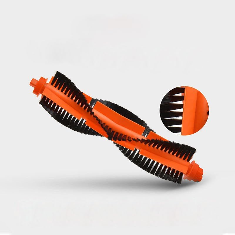 JoyBros Zubehör Ersatzteile für Vacuum-Mop 2S Vacuum Mop Pro 4 Wischtücher 2 Hauptbürsten, 4 Seitenb