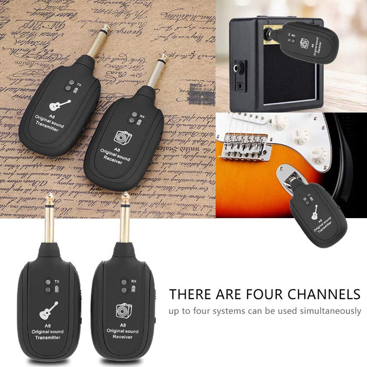 Ss Gitarren-Sender-Empfänger, Drahtloser Gitarren-Sender-Empfänger, Drahtloses Gitarrensystem, Draht