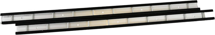 Ladungssicherung | Stab (Rod) Ladungssicherungsgurt | Aluminium | Schwarz | 2 Stück je 1,00m + 2 Stü