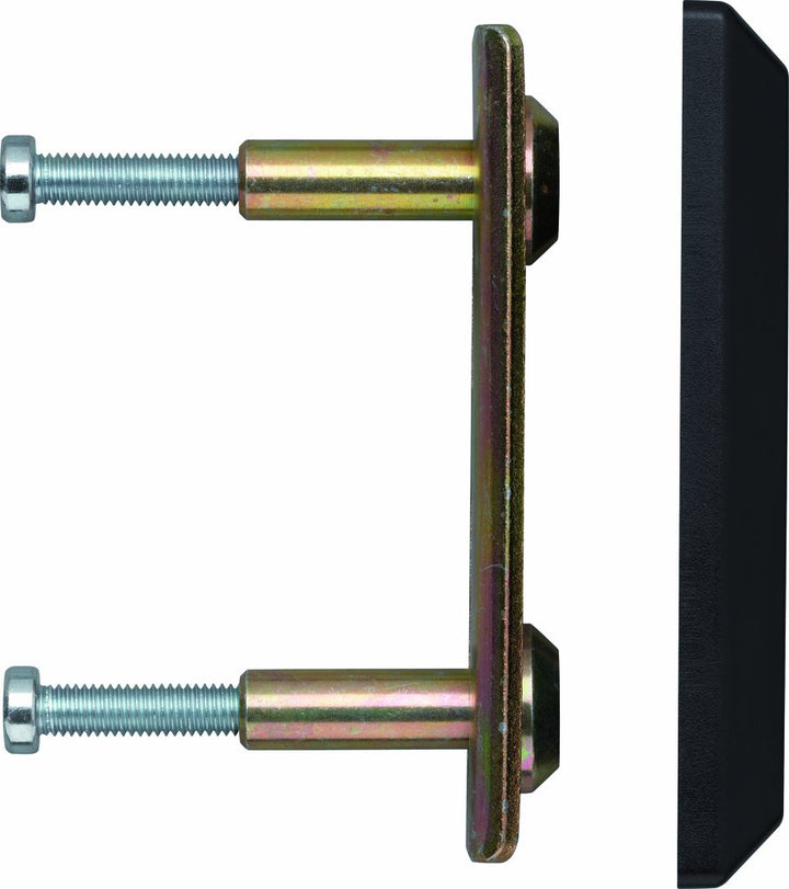 ABUS Schliesskasten-Verbindungsplatte PV1820 S schwarz für Panzerriegel 10700, Schwarz