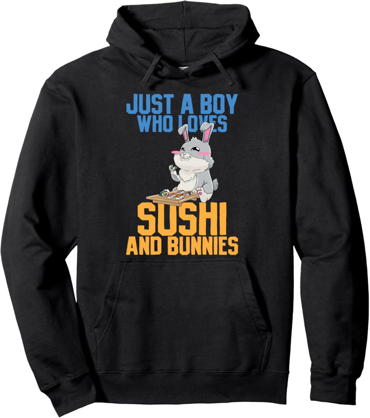 Sushi Hase Kaninchen Kawaii Pullover Hoodie