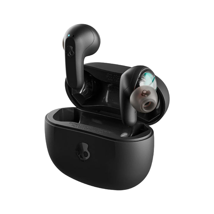 Skullcandy Rail In-Ear Wireless-Kopfhörer, 42 Std. Akkulaufzeit, Skull-iQ, Alexa-Unterstützung, Mikr