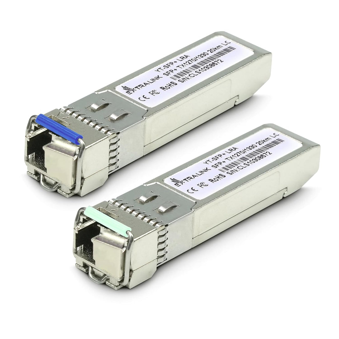Extralink WDM SFP Modul Singlemode 10G LC 1270/1330nm bis 20km – Kompatibel mit Ubiquiti UniFi Netge